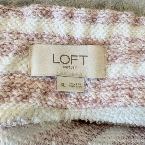 LOFT Smocked Mini Pencil Beach Vacation Stretch Skirt Sz XL - Picture 5 of 6